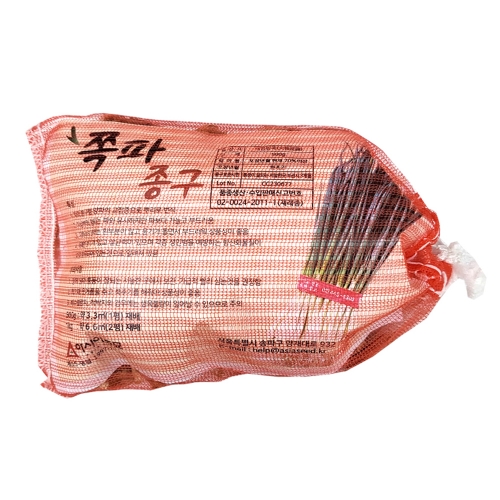 아시아종묘 26년 생산 국내산 예천 쪽파종자 500g x3개