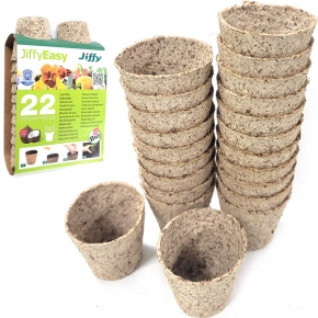 Jiffy 지피 원형포트 R6C-22 (6cm x 22개입) A01