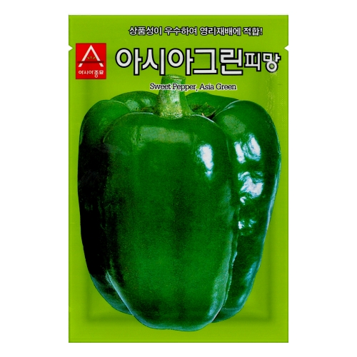 아시아종묘 파프리카씨앗 종자 아시아그린피망 30립