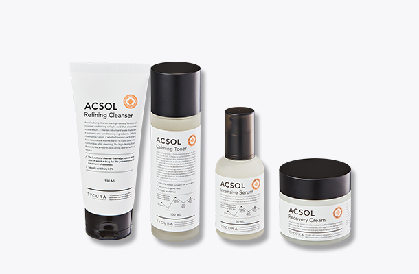 티큐라 아크솔 4종 세트