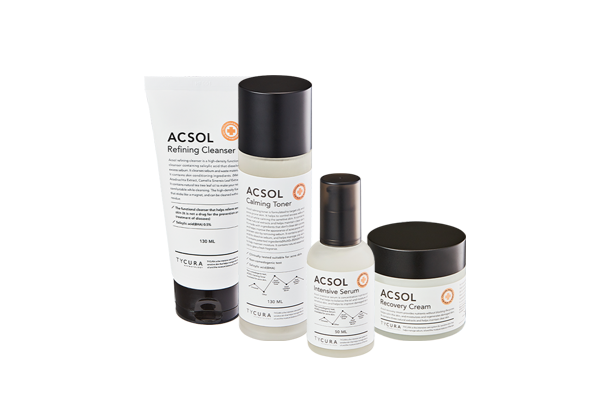 [5주년 30%]티큐라 아크솔 4종 세트TYCURA ACSOL 4STEP SOLUTION