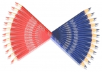 양쪽색연필 (1타-12入)-162 00