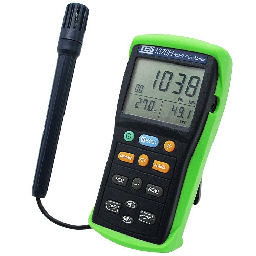 TES-1370H CO2측정기 이산화탄소 측정