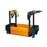 에스엔에스 이동식 가스통 거치대 4구 SA-GMC4P 가스용기 LPG 안전용품