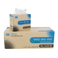 광진산업 세이테크 화이트 와이퍼 타올 152매 KJW-152 산업용 기름 흡착포