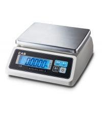 카스 방수형 단순중량 전자저울 (3-30kg) SWII-CW 수산시장 업소용 계량저울