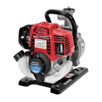 혼다 4행정 가솔린 엔진 양수기 25mm WX-10T 저소음 경량형 배수 물펌프