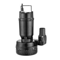 한일전기 1/2HP 수중펌프 IP-415HC 청수 배수용 수족관 물탱크 청소