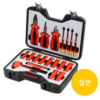 룩스 절연 1/2 종합 가방세트 INSULATION-12AMG2-V (21pcs) 공구함