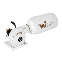 위시스 WISYS 목공산업용 톱밥 흡입기 Byedust075 포터블 목공 집진기