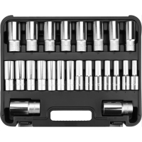 세신 1/2 롱핸드소켓세트 SB-2412ML 6각 24pcs (8~36mm) 복스알