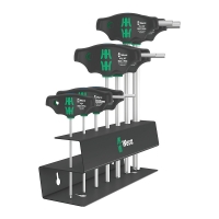 베라 T핸들 육각렌치세트 454/7 HF Set 2 (7pcs) 05023453001