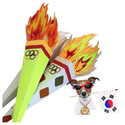 반짝~반짝~성화봉 만들기