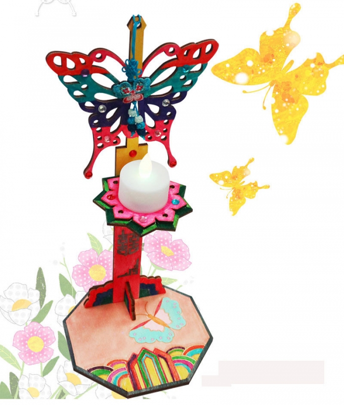 [명절]전통 나비등(LED초 포함)