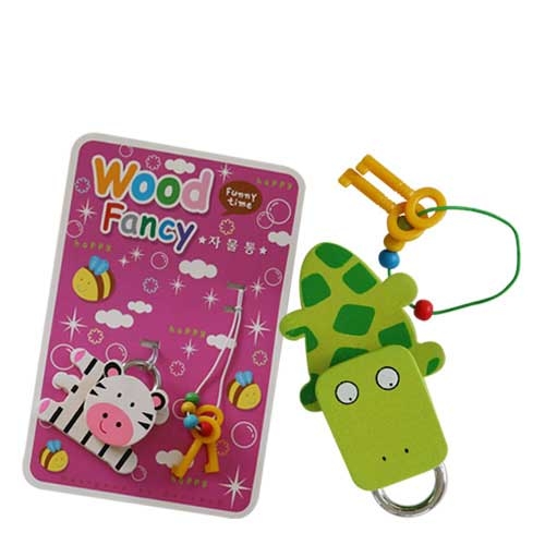 우드 캐릭터 자물쇠