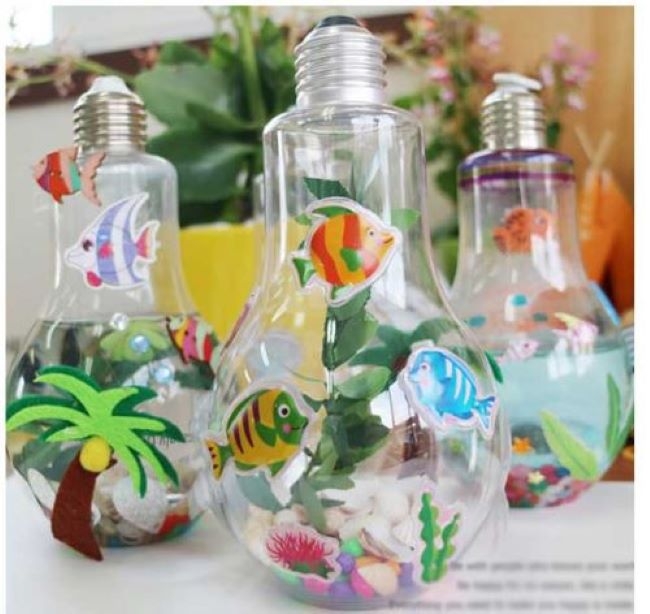 전구모양 미니어항 만들기(5인용)