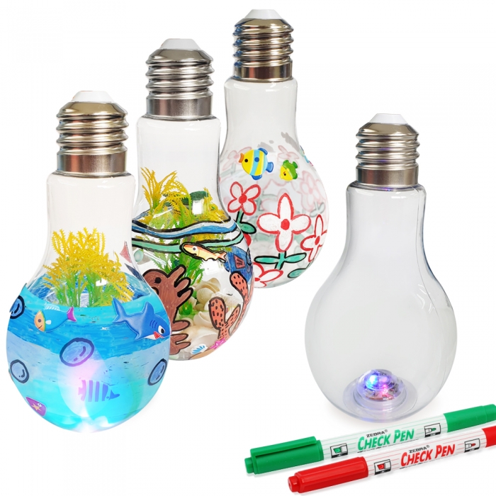 전구 LED 바다어항 꾸미기