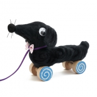 바퀴달린 산책강아지