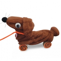 바퀴달린 산책강아지