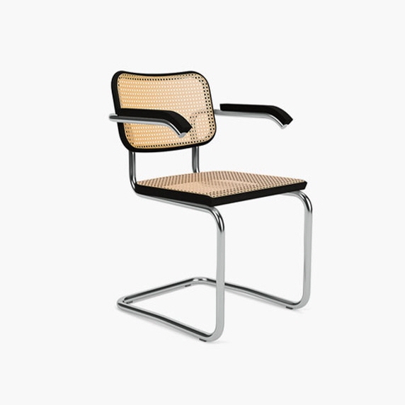 놀 세스카 암체어 블랙