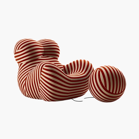 [주문제작&예약발송]  비앤비 이탈리아 B&B ITALIA Serie UP 2000 armchair and ottoman