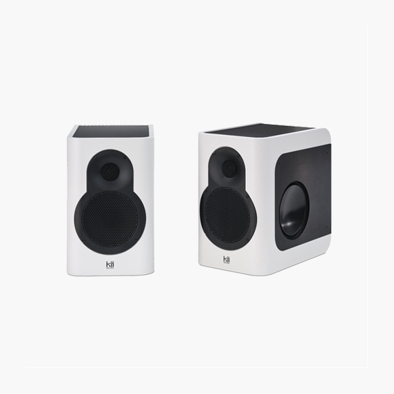 Kii Audio (키 오디오) Kii SEVEN Stereo Pair 파인 터치 화이트 (스테레오)