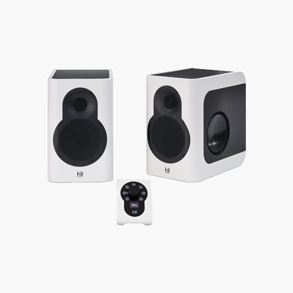 Kii Audio (키 오디오) Kii SEVEN System Pair 파인 터치 화이트 (시스템)