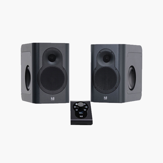 Kii Audio (키 오디오) Kii SEVEN System Pair 파인 터치 다크 그레이 (시스템)