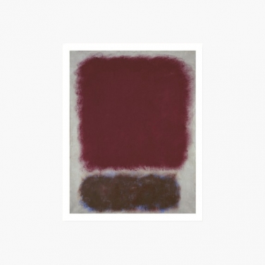 [주문 후 3개월 소요]  마크 로스코 RED OVER BROWN  (81 x 101 cm)