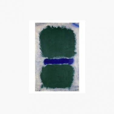 마크 로스코 Untitled (Green Divided by Blue)  (56 x 71 cm)