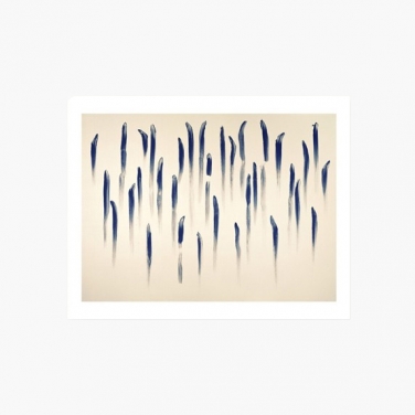 [주문 후 3개월 소요]  이우환 &mdash; FROM LINE 1980  (81 x 101 cm)