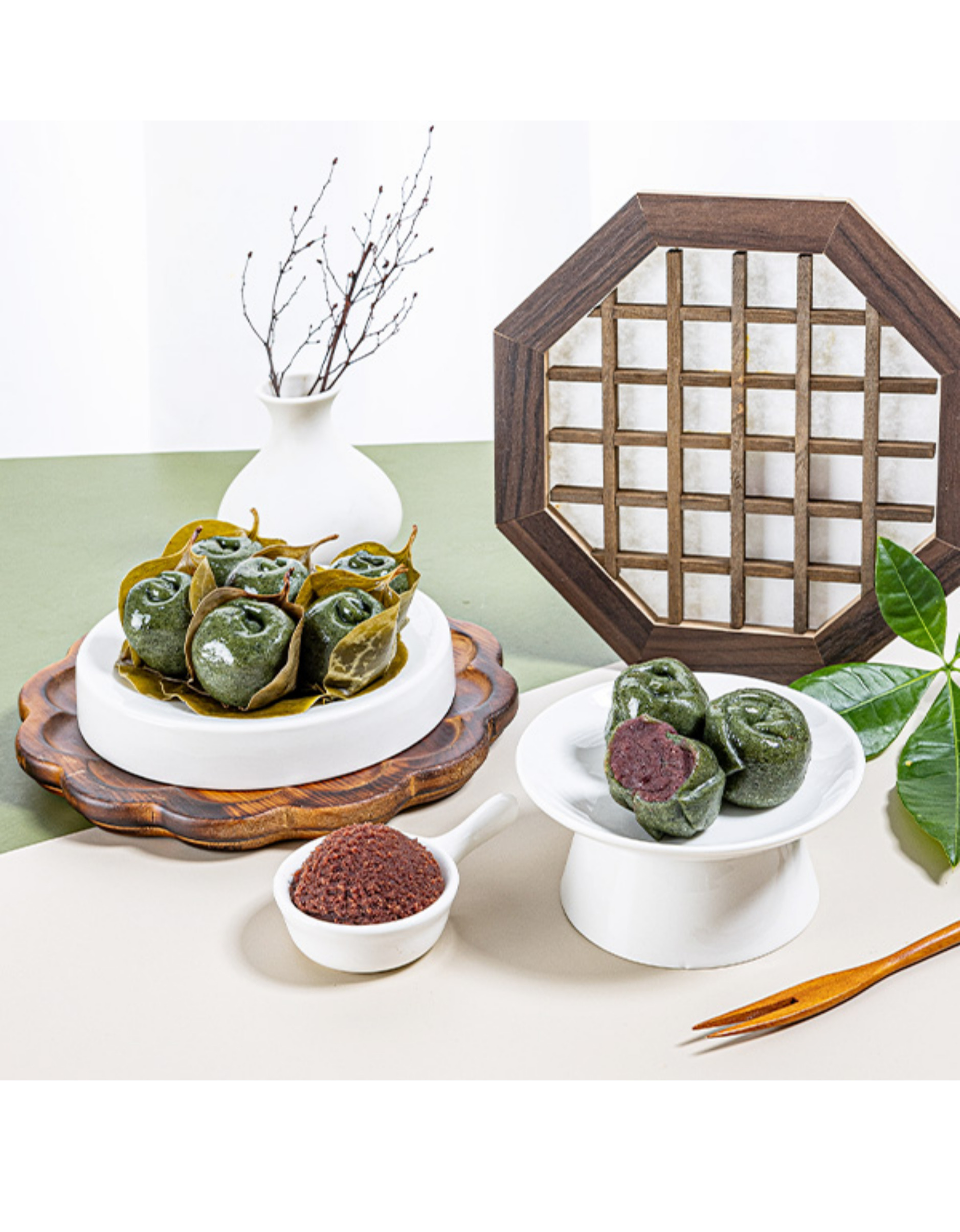 [의령부자망개떡] 수리취 의령망개떡 40개