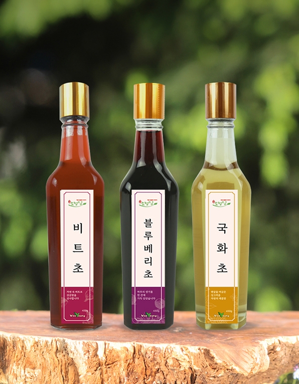 [농업회사법인주식회사 우영] 자연의 건강을 담은 발효초 비트초 블루베리초 국화초 450g