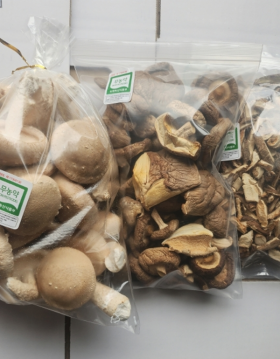 [럭키머쉬룸] 표고셋트(생1.5kg,건표고700g,건표고(슬라이스)700g