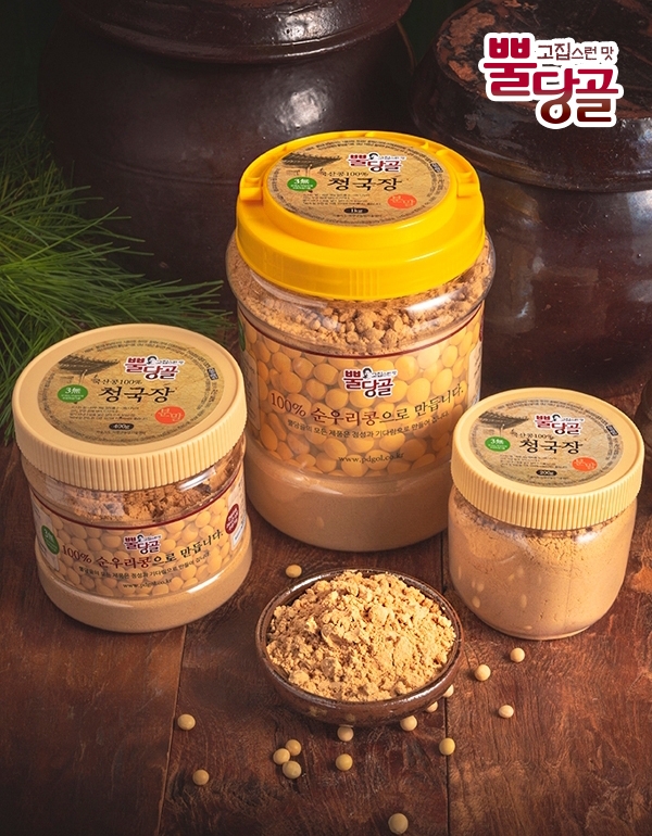 [뿔당골] 청국장 분말(가루) 200g