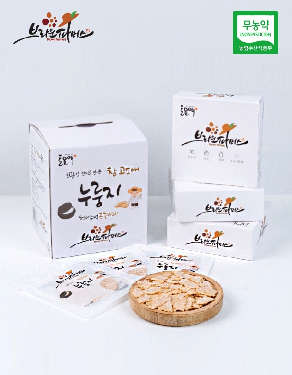 [브라운파머스] 현미로 만든 고소애 누룽지(30봉)