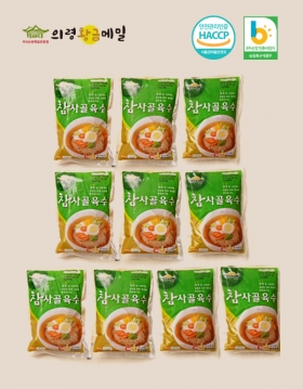 [황금메밀]냉면사골육수 350g/10봉