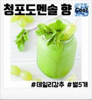 청포도멘솔 100ml(폐호흡용)