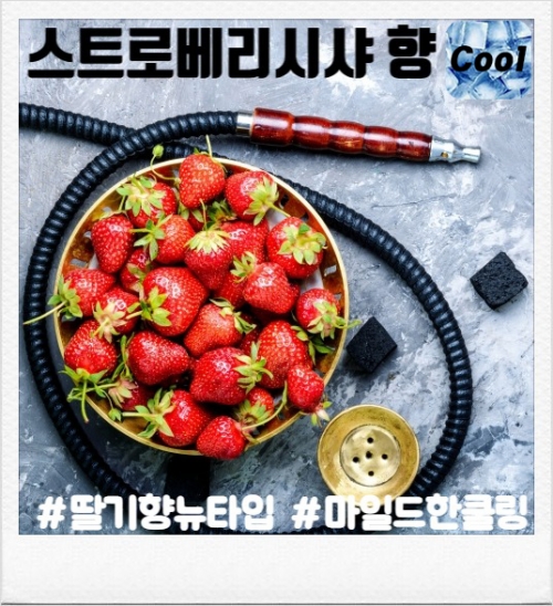 솔트 <스트로베리 시샤> 완성형액상 (9.8mg/30ml)
