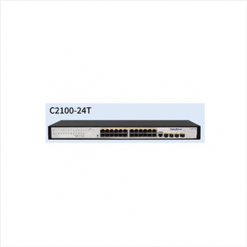 C2100-24T [코어엣지 CoreEdge 기가24포트 광4SFP포트 L2스위치허브]