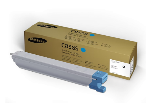 삼성 정품 컬러 디지털 복합기 토너 22,000매 (파랑/사이안) CLT-C858S