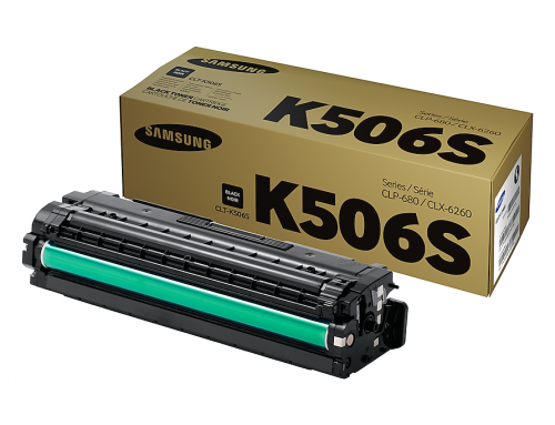 삼성 정품 컬러 레이저프린터 토너 2,000매 (검정) CLT-K506S