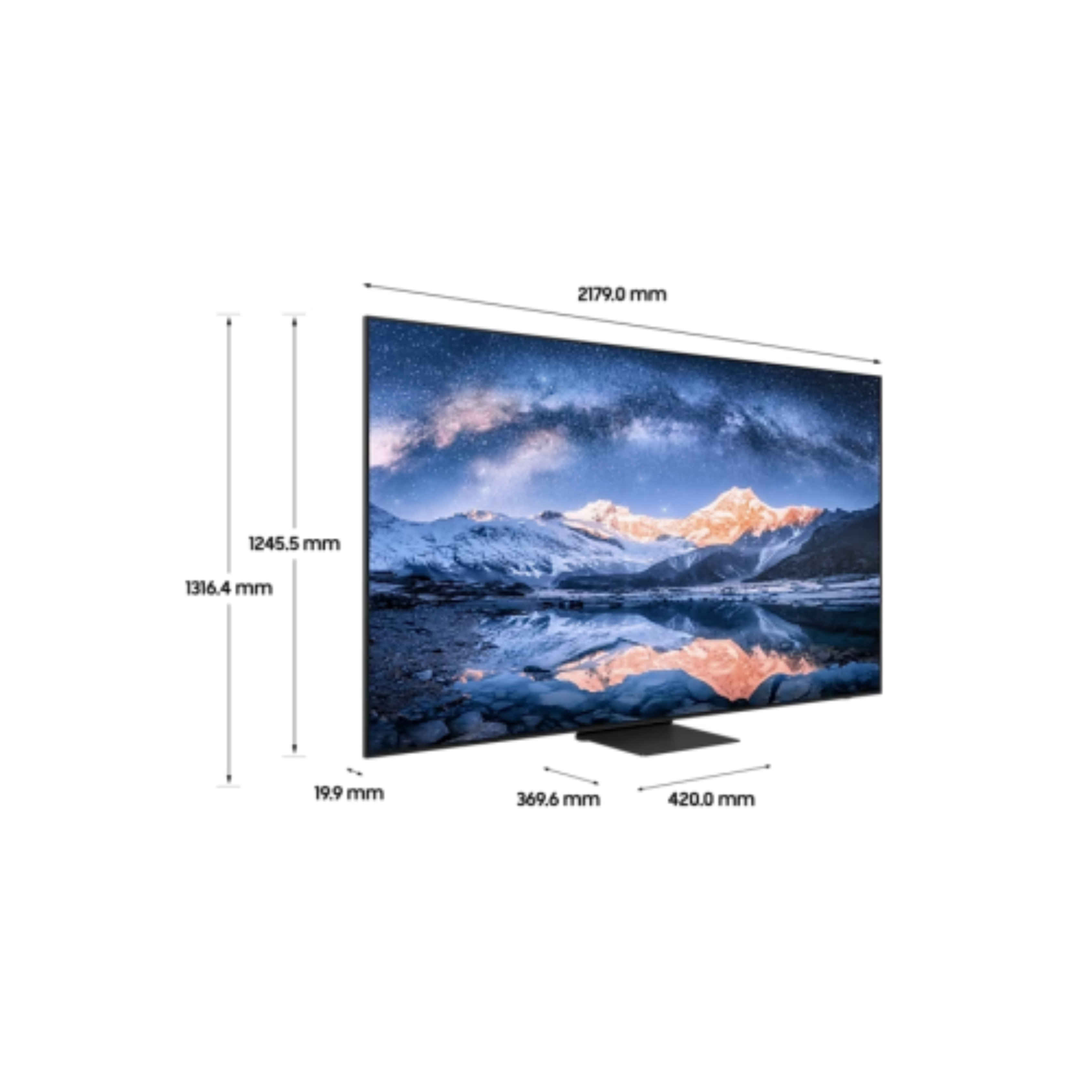 삼성 2023 Neo QLED 8K QNC990 (247 cm) 스탠드형 KQ98QNC990FXKR