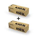[1+1] 삼성 정품 컬러 레이저프린터 토너 8,000매 + 8,000매 (검정) CLT-K503L