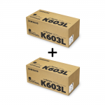 [1+1] 삼성 정품 컬러 레이저프린터 토너 15,000매 + 15,000매 (검정) CLT-K603L