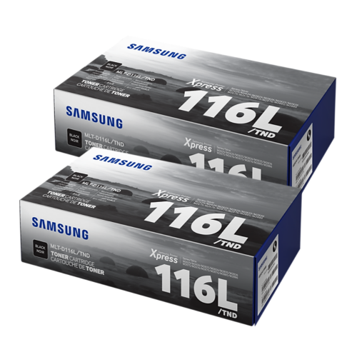 [1+1] 삼성 정품 흑백 레이저프린터 토너 3,000매 + 3,000매 MLT-D116L