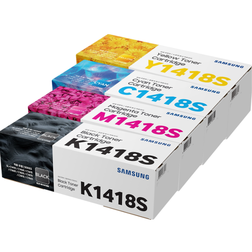 삼성 정품 토너 CLT-K1418S 4색 세트 KCMY