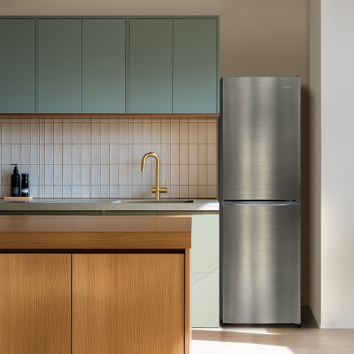 [thehaam] 더함 254L 상냉장 R262 냉장고 메탈실버 냉동고4칸 히든핸들 2도어 (R262MS1-D2BM)