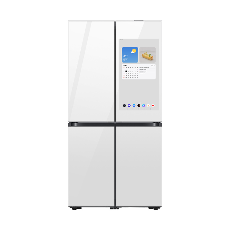 삼성 비스포크 AI 패밀리허브 4도어 864L AI 푸드매니저 RM90H91B1W 클린화이트