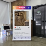 허니콤보드 인스타 포토존 기본형 V1